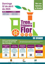 Cartel Tren primera flor 2015
