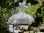 Quiosco, vista superior del Quiosco de música del parque