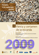 Cartel Certamen de la Escanda 2009