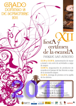 Cartel Certamen de la Escanda 2011