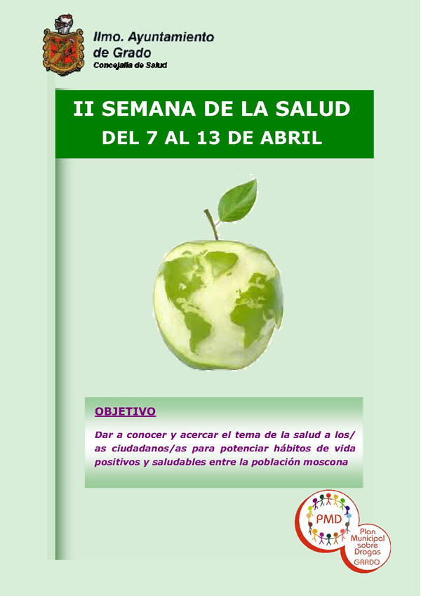 Cartel II Semana de la Salud