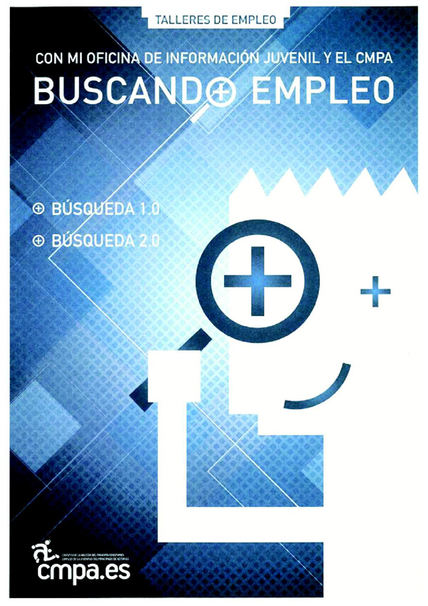 Cartel TALLERES BUSCANDO EMPLEO