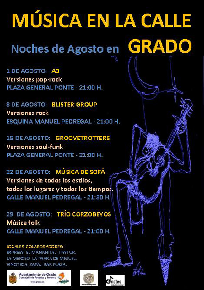 Cartel Música en la Calle