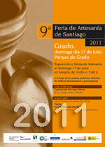 Cartel Feria de Artesanía de Santiago 2011
