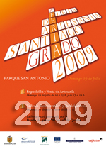 Cartel Feria de Artesanía de Santiago 2009